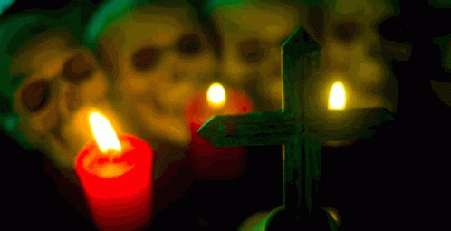 Halloween floating candles
