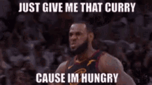 Lebron Just Give Me That Curry GIF