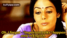 Oh, Iforgot "Important Talks" Happenonly In English..Gif GIF