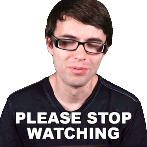 Please Stop Watching Steve Terreberry Sticker - Please Stop Watching Steve Terreberry Refrain From Watching Stickers