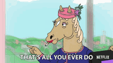 thats all you ever do point finger annoyed angry bojack horseman