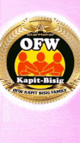 a logo for the ofw kapitan-bisig ofw kapit bisig family