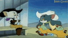 Tom And Jerry Howdy GIF - Tom And Jerry Howdy Smoking GIFs