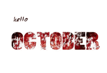 Hello October GIF