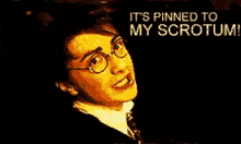 Harrypotter Its Pinned GIF - Harrypotter Its Pinned Scrotum GIFs