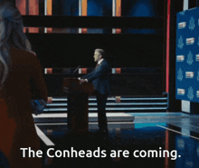 Conheads Are Coming Connor Roy GIF - Conheads Are Coming Conheads Connor Roy GIFs