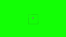 a green screen with a black box with russian writing on it