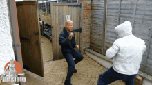 Knocked Down Kung Fu Moves GIF - Knocked Down Kung Fu Moves Master Wong GIFs