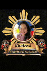 khaleesi is a certified member of the filipino national day parade