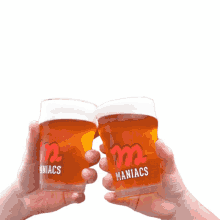 Cheers Maniacs GIF - Cheers Maniacs Maniacsbrew GIFs