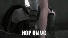 Nier Kaine GIF - Nier Kaine Hop On Vc GIFs