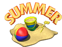 Summer Beach Sticker - Summer Beach Ball Stickers