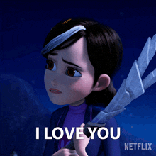 I Love You Claire Nuñez GIF - I Love You Claire Nuñez Trollhunters Tales Of Arcadia GIFs