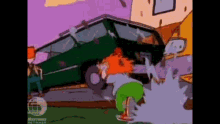 rugrats chas chas finister car wash butt