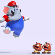 Super Mario Bros Wonder Nintendo GIF - Super Mario Bros Wonder Nintendo Elephant Mario GIFs