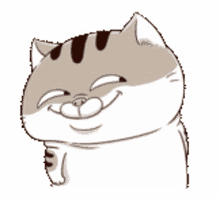 cat smirk