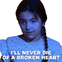 I'Ll Never Die Of A Broken Heart Sally Sticker - I'Ll Never Die Of A Broken Heart Sally Practical Magic Stickers