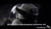 Allucinazione Immensa Yoda GIF - Allucinazione Immensa Yoda Marcello GIFs