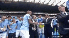 Manchester City Win GIF - Trophy GIFs
