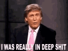 In Deep Shit Donald Trump GIF - In Deep Shit Donald Trump Worry GIFs