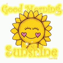 Good Morning Sunshine Sun GIF - Good Morning Sunshine Sun Smile GIFs