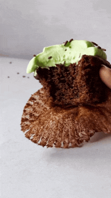 Mint Chocolate Cupcakes Cupcakes GIF - Mint Chocolate Cupcakes Cupcakes Dessert GIFs