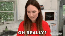 Oh Really Gemma Stafford GIF - Oh Really Gemma Stafford Bigger Bolder Baking GIFs