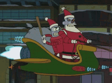 Bender Santa GIF