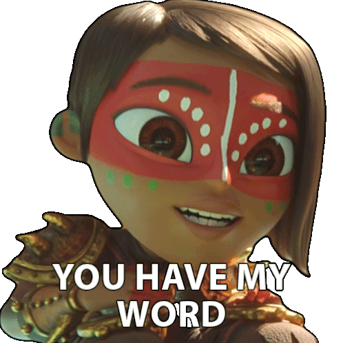 You Have My Word Maya Sticker