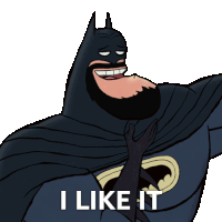 I Like It Batman Sticker - I Like It Batman Bruce Wayne Stickers