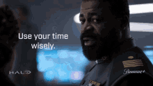 Use Your Time Wisely Captain Jacob Keyes GIF - Use Your Time Wisely Captain Jacob Keyes Halo GIFs
