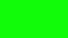 a green and brown circle on a green background