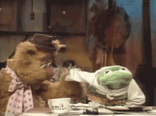 muppets kermit the frog fozzie bear the muppets the muppet show