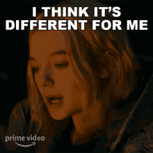 I Think Its Different For Me Hanna GIF - I Think Its Different For Me Hanna I Dont Think The Same GIFs
