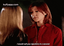 I Would Call You Repulsive In A Second..Gif GIF - I Would Call You Repulsive In A Second. Buffy The-vampire-slayer Sarah Michelle-gellar GIFs