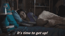 Wake Up Alita GIF - Wake Up Alita Its Time To Get Up GIFs