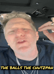 Chutzpah The Balls GIF - Chutzpah The Balls Michael Rapaport GIFs