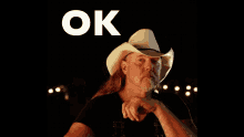 Ok Okay GIF - Ok Okay Cowboy Hat GIFs