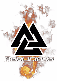 realicious logo realicious logo streamer twitch streamer logo