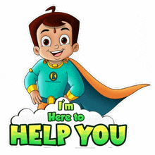 I'M Here To Help You Chhota Bheem GIF - I'M Here To Help You Chhota Bheem Main Aap Ki Madad Karne Aya Hun GIFs