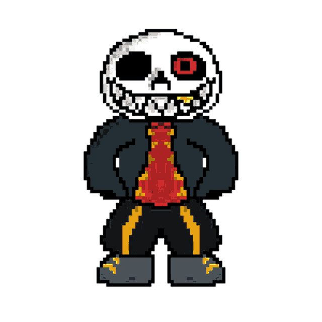 Underfell Sans Sticker