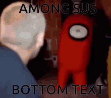 Among Us Amogus GIF - Among Us Amogus Bottem Text GIFs