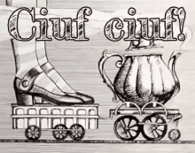 Ciufciuf Ciuf Ciuf Trenino Treno Viaggiare Viaggio Tè GIF - Hoo Choo Train Travel GIFs