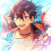 chiaki de lucial is the name of the anime character in the picture