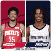 Houston Rockets Vs. Memphis Grizzlies Pre Game GIF - Nba Basketball Nba 2021 GIFs