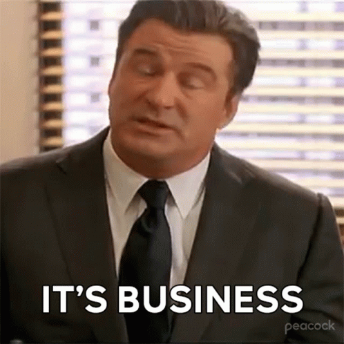 Its Business Jack Donaghy GIF - Its Business Jack Donaghy 30rock GIFs