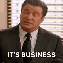 Its Business Jack Donaghy GIF - Its Business Jack Donaghy 30rock GIFs