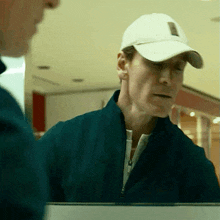 Looking At The Mirror The Killer GIF - Looking At The Mirror The Killer Michael Fassbender GIFs