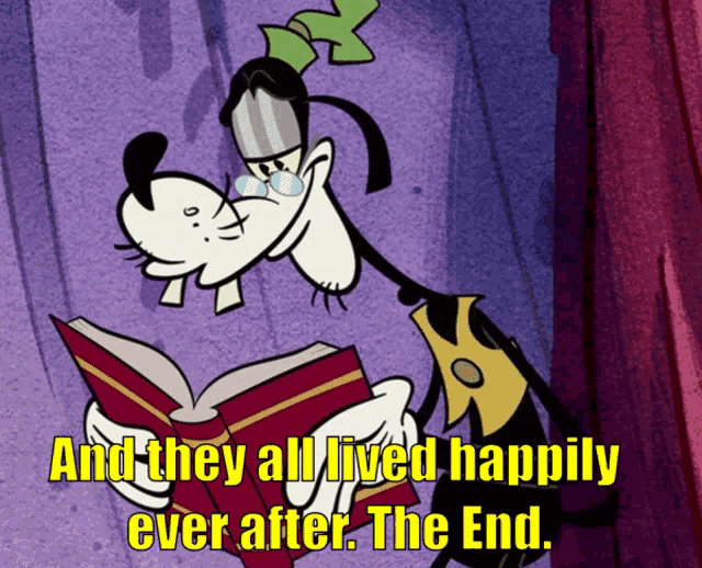 They Lived Happily Ever After The End GIF - They Lived Happily Ever After  The End Goofy - Discover & Share GIFs