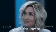This Is An Upgrade Dr Catherine Halsey GIF - This Is An Upgrade Dr Catherine Halsey Natascha Mcelhone GIFs